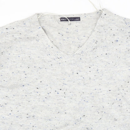 Marks and Spencer Mens Grey   Pullover Jumper Size L