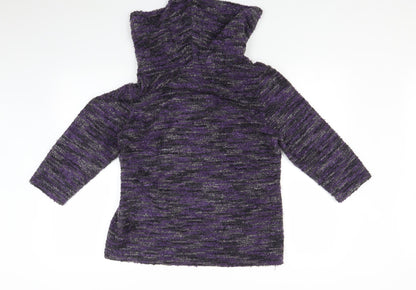 Klass Womens Purple   Pullover Jumper Size L