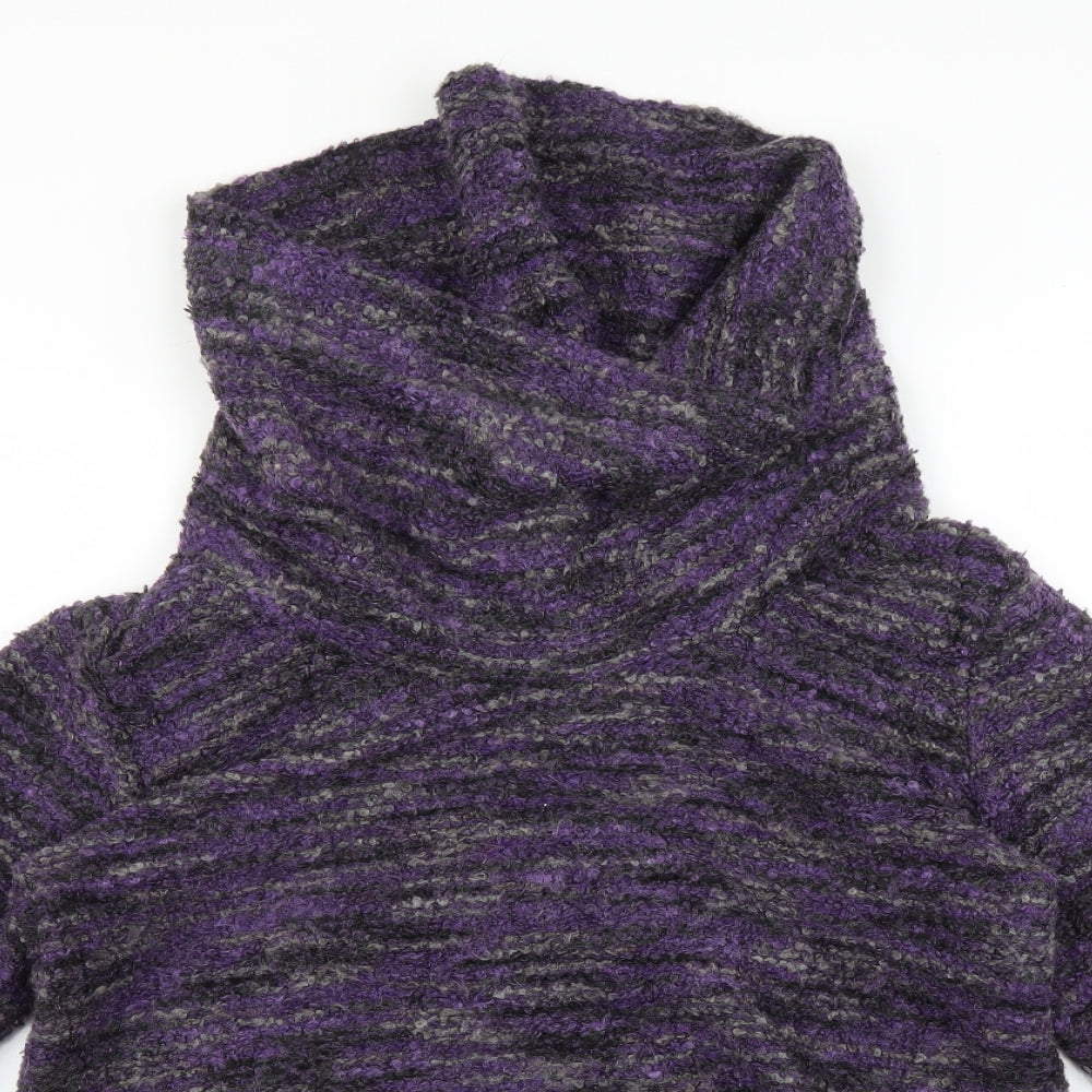 Klass Womens Purple   Pullover Jumper Size L