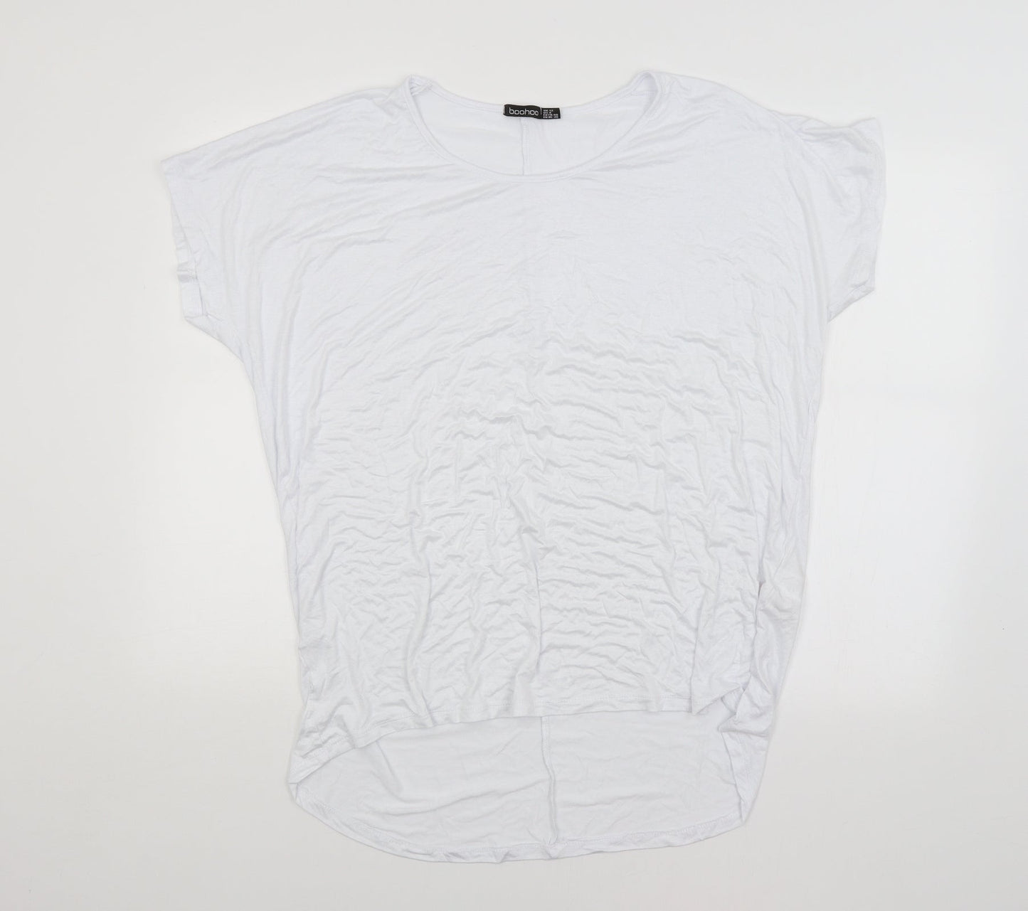 Boohoo Womens White   Basic Blouse Size 12