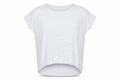 Womens UK Size 12 Boohoo White Basic Blouse