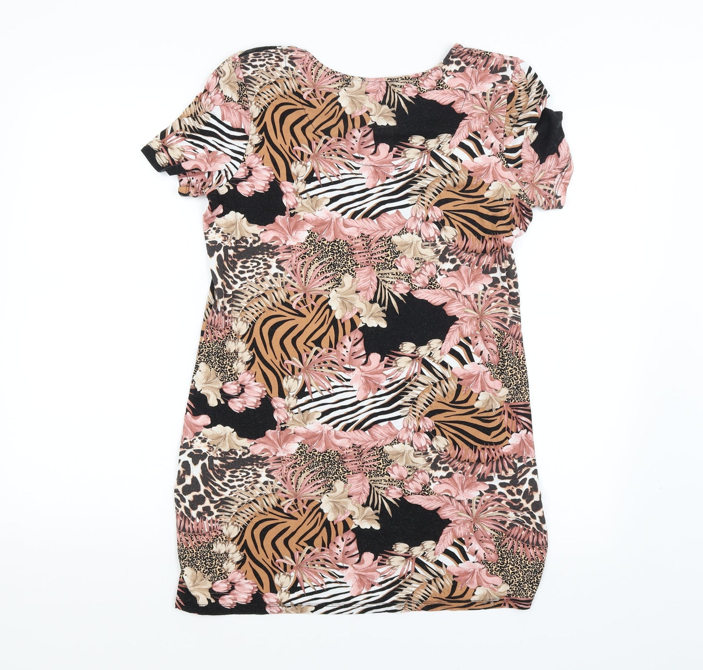 Womens UK Size 10 TU Multicoloured Basic Blouse