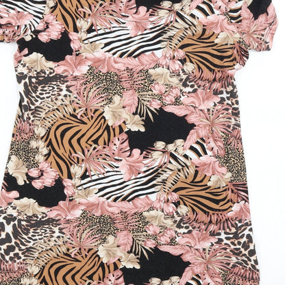 Womens UK Size 10 TU Multicoloured Basic Blouse