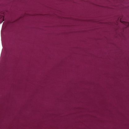 Womens UK Size S Preworn Purple Basic Blouse