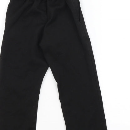 George Boys Black    Trousers Size 3-4 Years