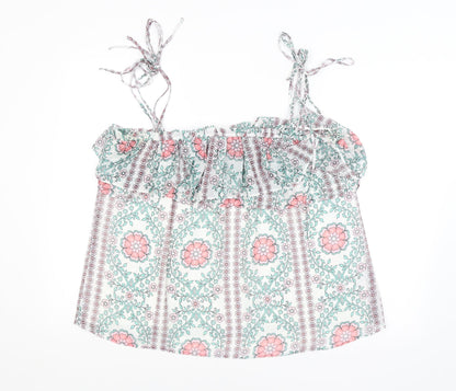 George Womens Multicoloured Floral  Basic Blouse Size 18