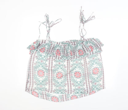 George Womens Multicoloured Floral  Basic Blouse Size 18