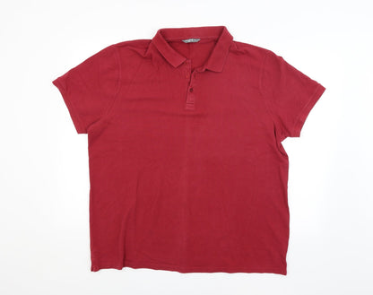 Nutmeg Mens Red    Polo Size XL