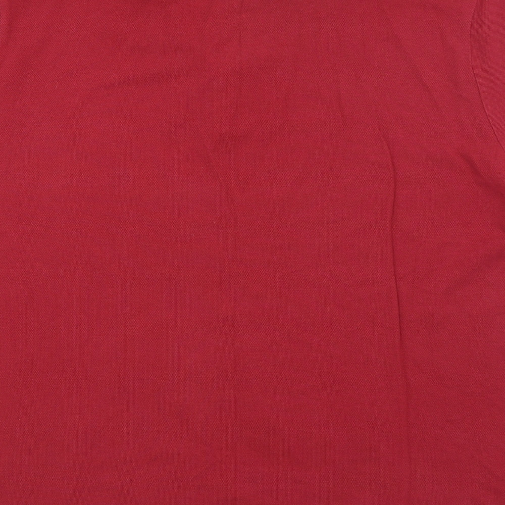 Nutmeg Mens Red    Polo Size XL