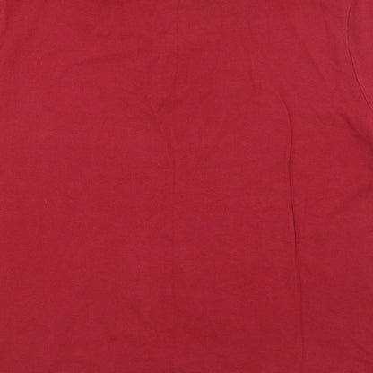 Nutmeg Mens Red    Polo Size XL
