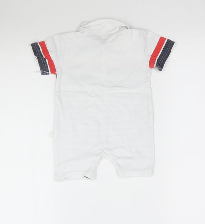 Preworn Baby Multicoloured Striped  Babygrow One-Piece Size 3-6 Months