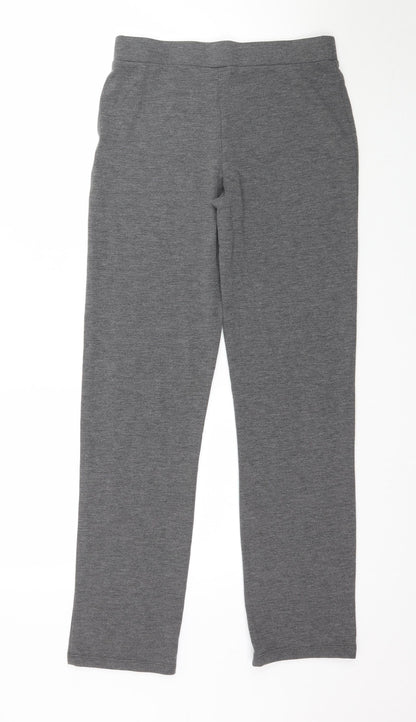 Womens UK Size 8 Preworn Regular Fit Jogger Grey Trousers