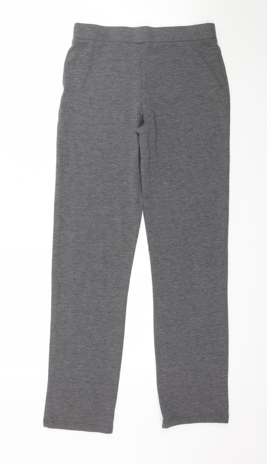 Womens UK Size 8 Preworn Regular Fit Jogger Grey Trousers