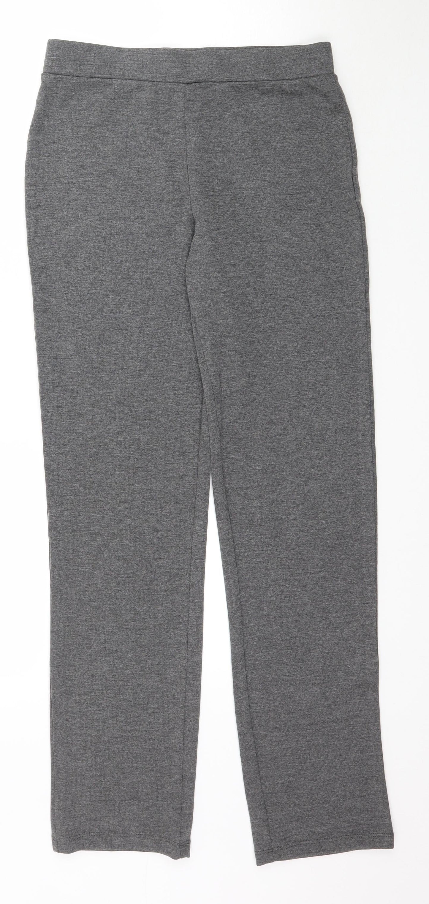 Womens UK Size 8 Preworn Regular Fit Jogger Grey Trousers