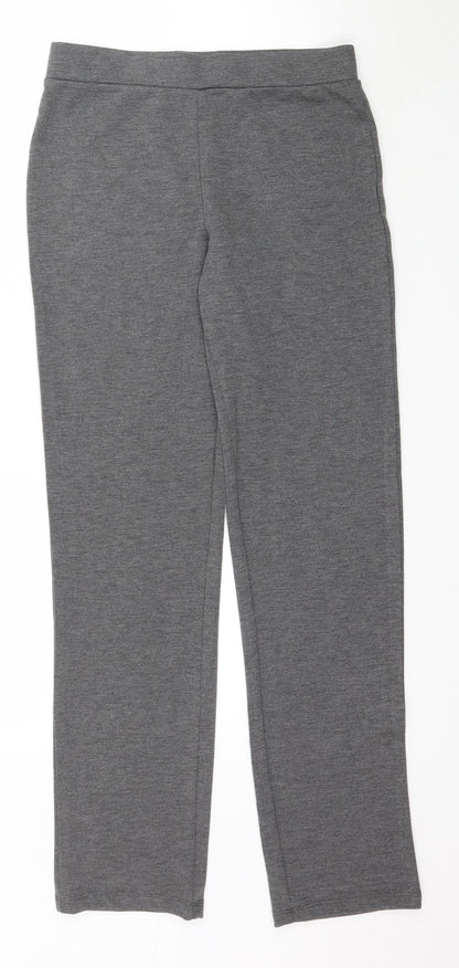 Womens UK Size 8 Preworn Regular Fit Jogger Grey Trousers