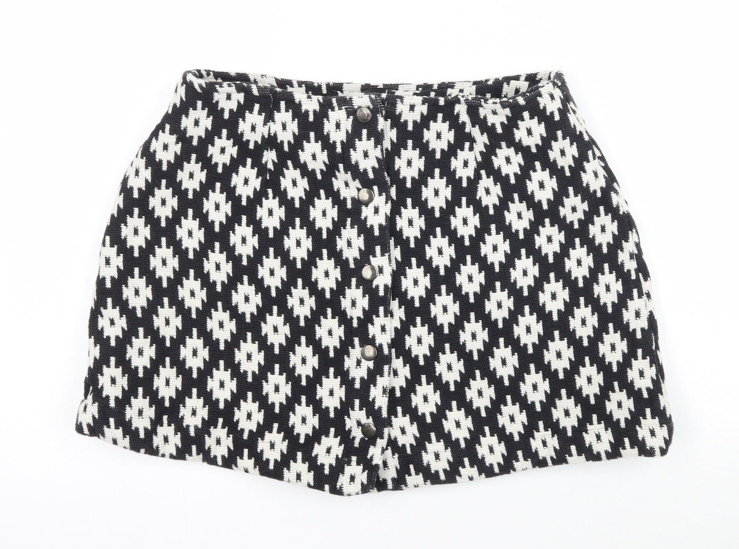 ASOS Womens Multicoloured Geometric  Mini Skirt Size 10