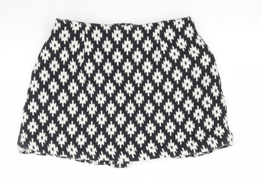 ASOS Womens Multicoloured Geometric  Mini Skirt Size 10