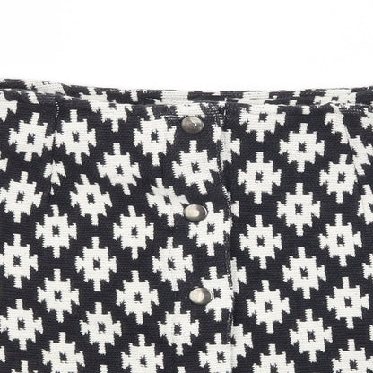 ASOS Womens Multicoloured Geometric  Mini Skirt Size 10