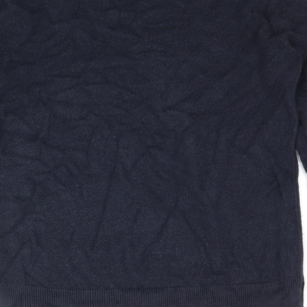 Womens UK Size 8 Marks and Spencer Blue Pullover Jumper