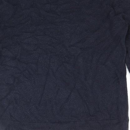 Womens UK Size 8 Marks and Spencer Blue Pullover Jumper