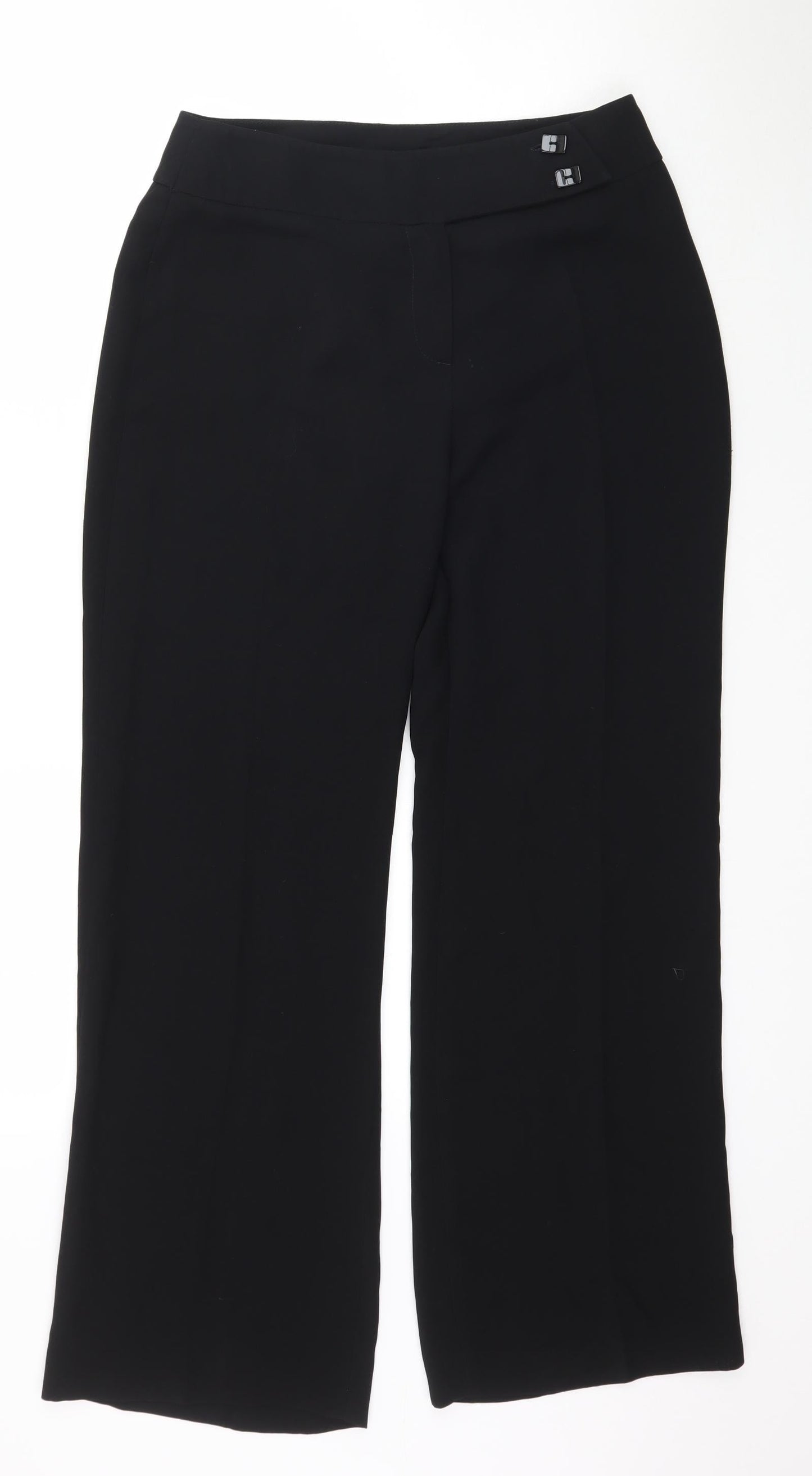 Womens UK Size 10 Principles Regular Fit  Black Trousers