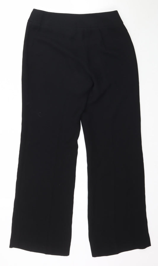 Womens UK Size 10 Principles Regular Fit  Black Trousers
