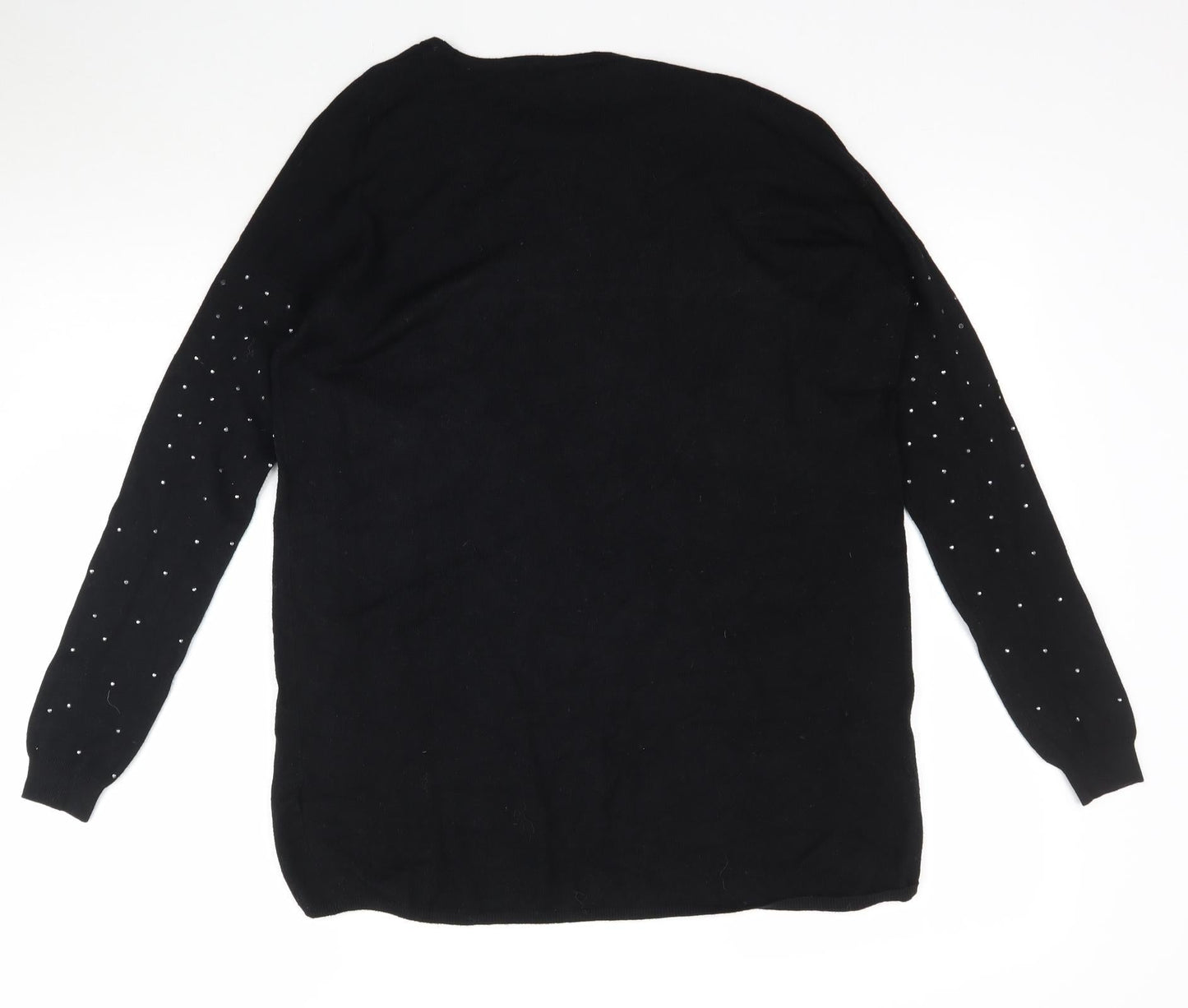 Womens UK Size 6 Atmosphere Black Pullover Jumper
