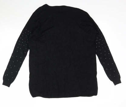Womens UK Size 6 Atmosphere Black Pullover Jumper