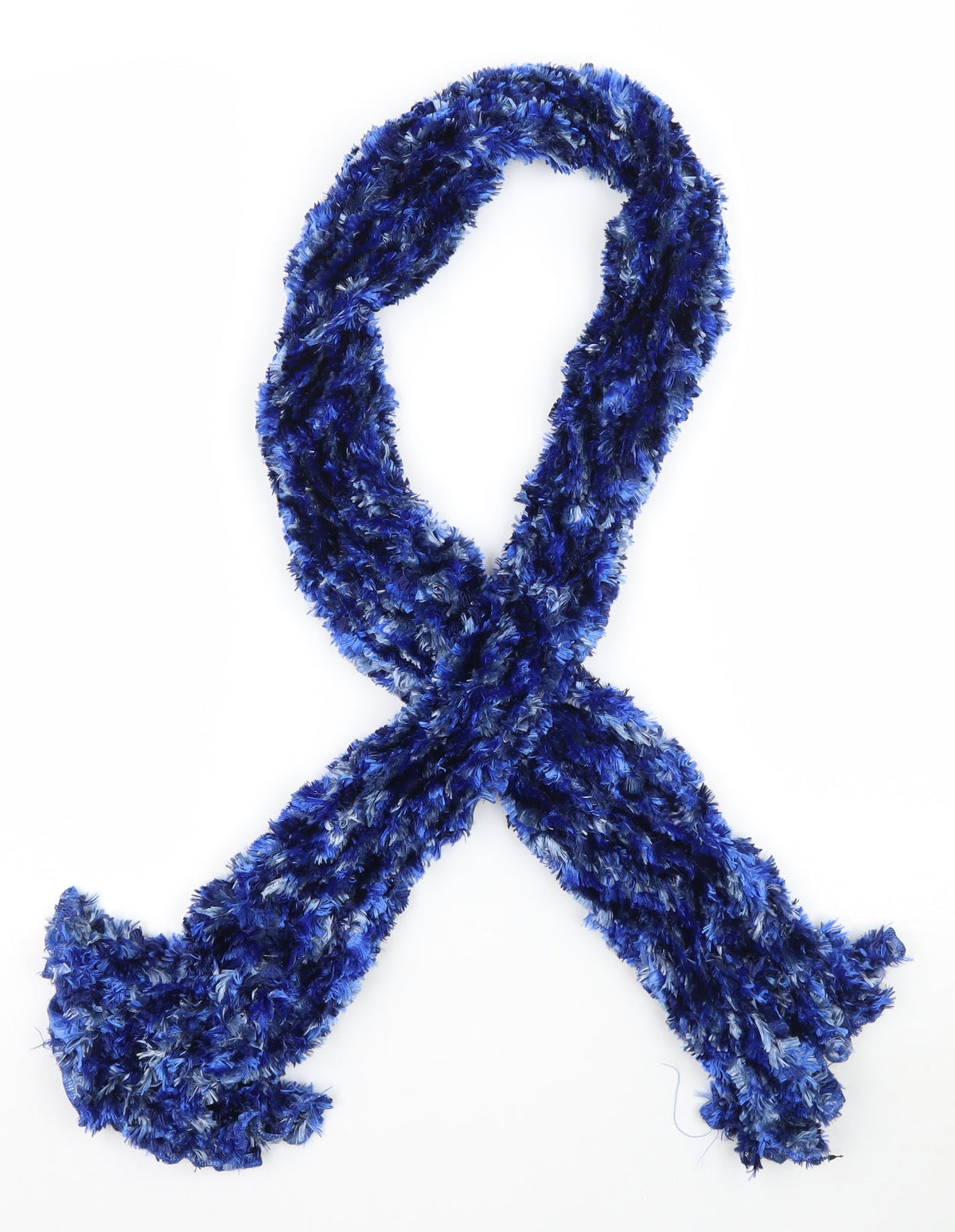 Preworn Unisex Blue    Scarf