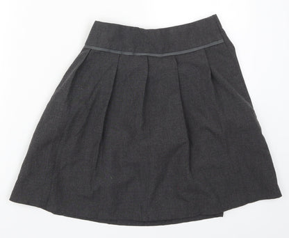 TU Girls Grey   Skater Skirt Size 11 Years