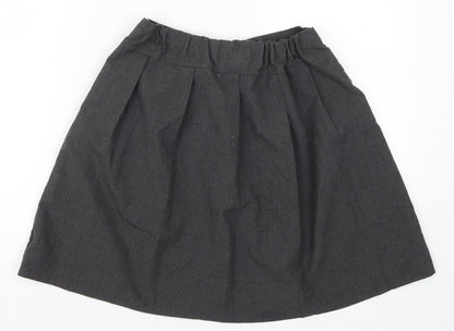 TU Girls Grey   Skater Skirt Size 11 Years