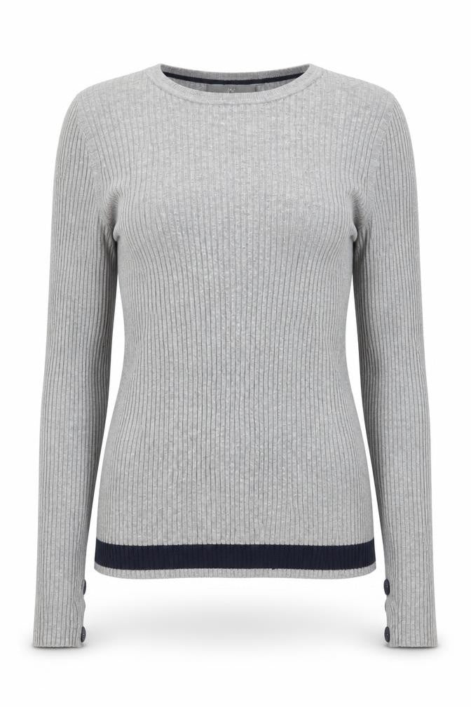 Womens UK Size 12 NEXT Grey Pullover Jumper