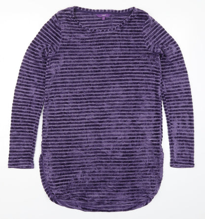 NEXT Womens Purple  Knit Pullover Jumper Size 6