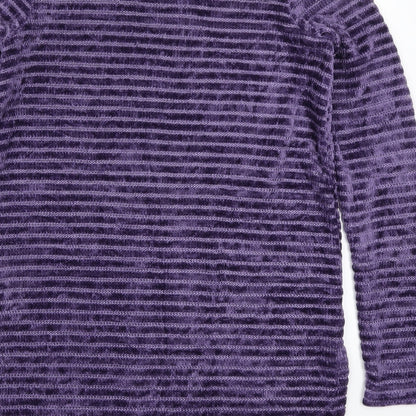 NEXT Womens Purple  Knit Pullover Jumper Size 6