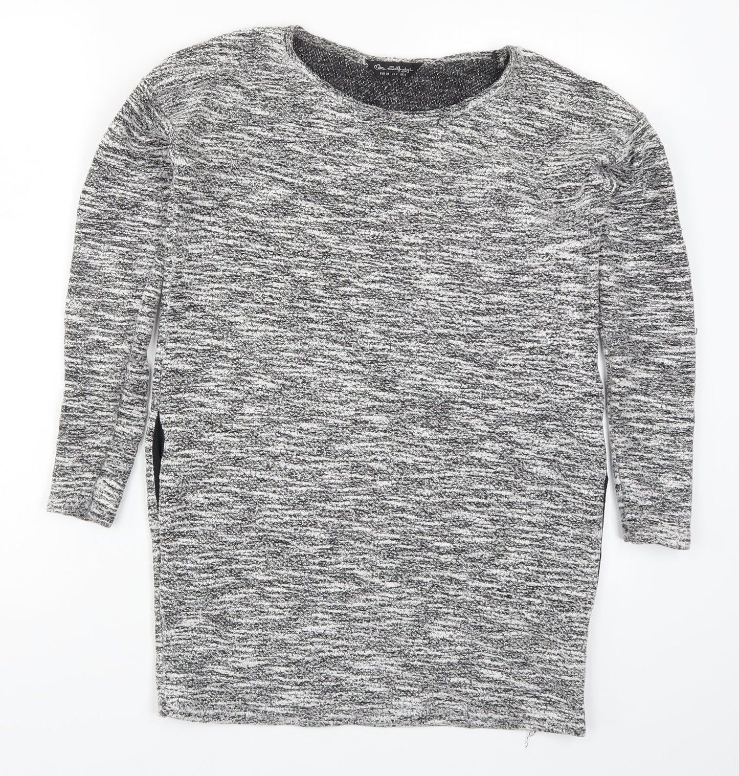 Womens UK Size 6 Miss Selfridge Grey Pullover Jumper