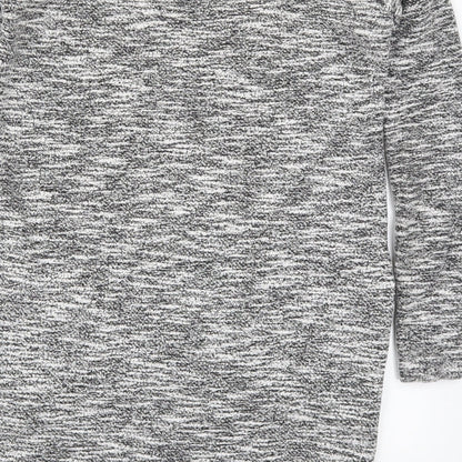 Womens UK Size 6 Miss Selfridge Grey Pullover Jumper