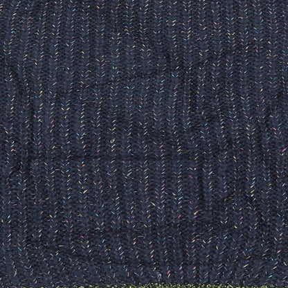 Marks and Spencer Girls Blue Striped Knit Pullover Jumper Size 9-10 Years