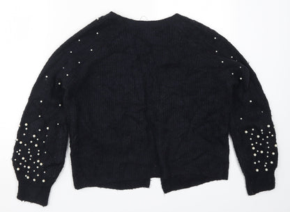 Womens UK Size S Marks and Spencer Blue Cardigan Jumper