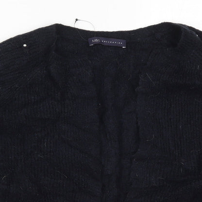 Womens UK Size S Marks and Spencer Blue Cardigan Jumper