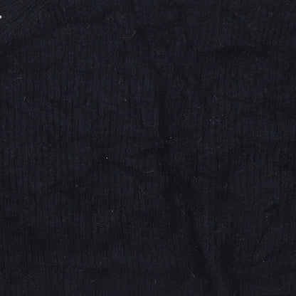 Womens UK Size S Marks and Spencer Blue Cardigan Jumper