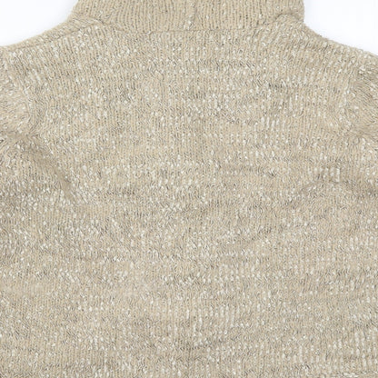Classics Womens Beige  Knit Cardigan Jumper Size 16