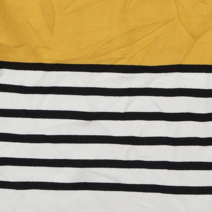 Womens UK Size S New Look Yellow Pullover Jumper