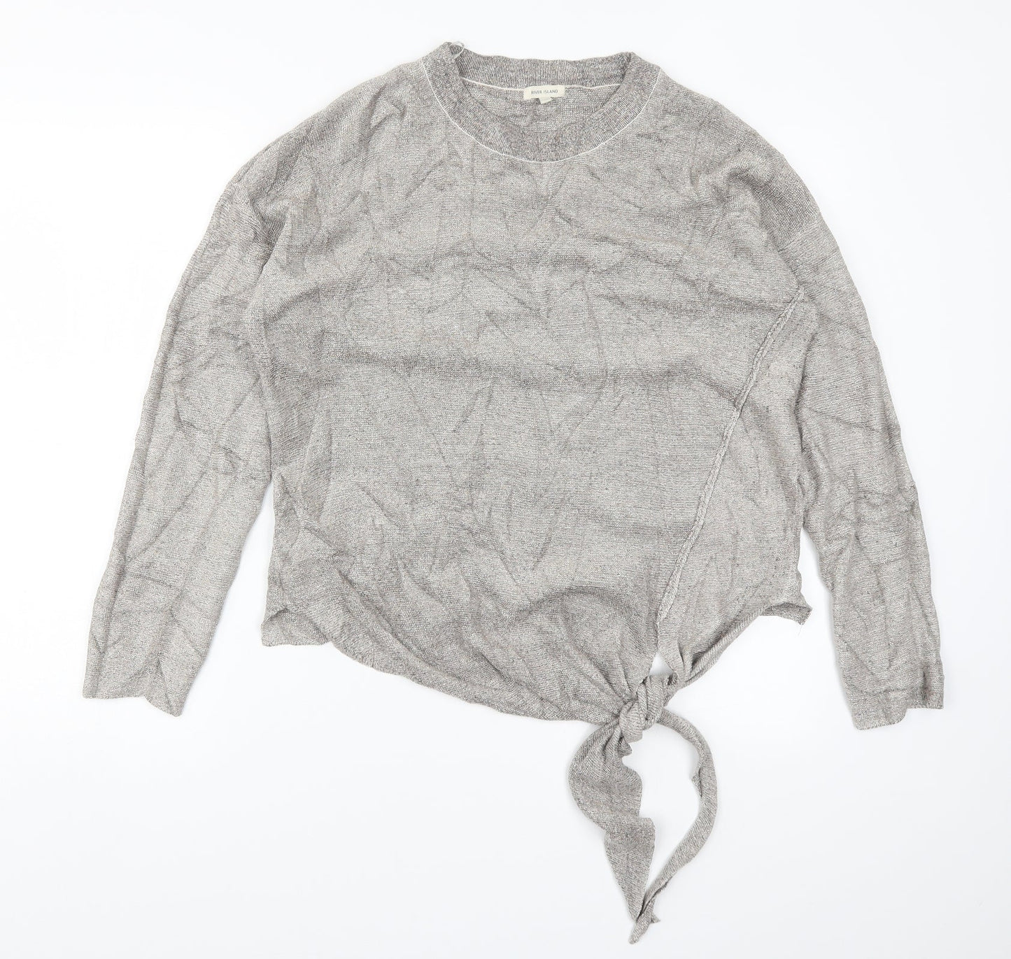 Womens UK Size 16 River Island Beige Pullover Jumper