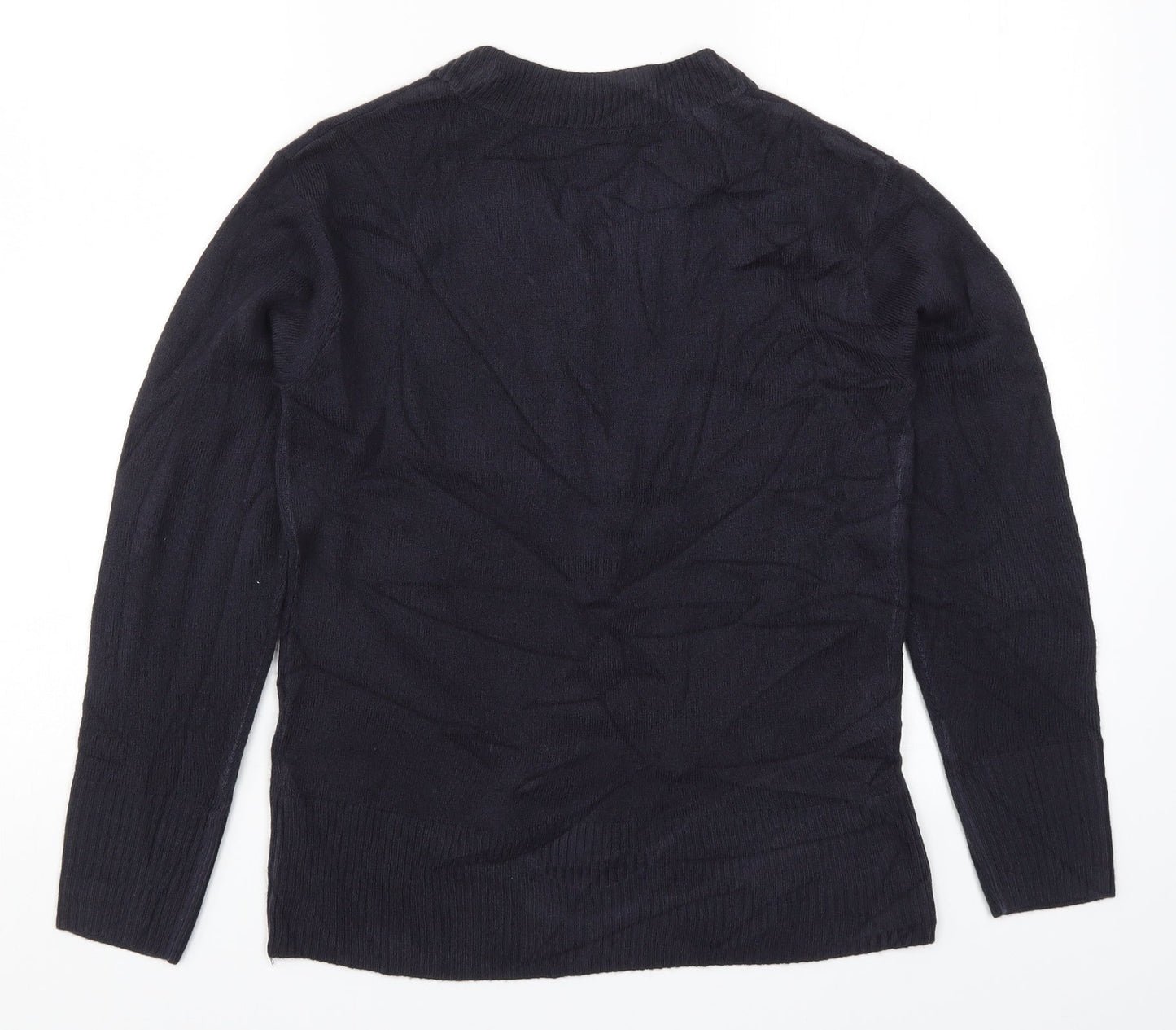 Womens UK Size 8 Marks and Spencer Blue Pullover Jumper