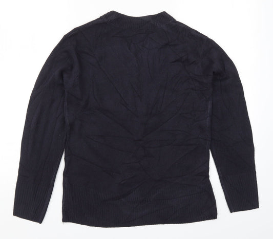 Womens UK Size 8 Marks and Spencer Blue Pullover Jumper