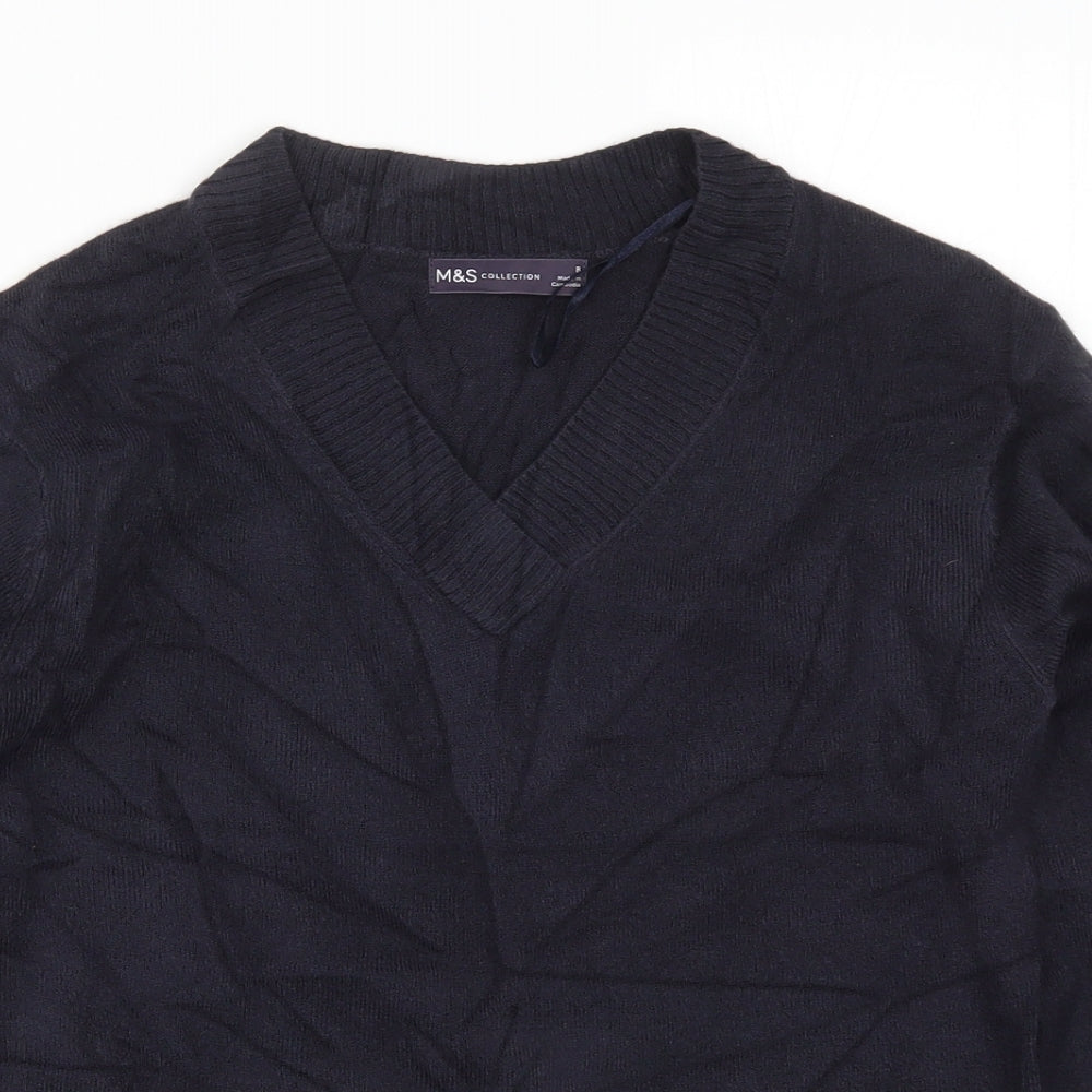 Womens UK Size 8 Marks and Spencer Blue Pullover Jumper