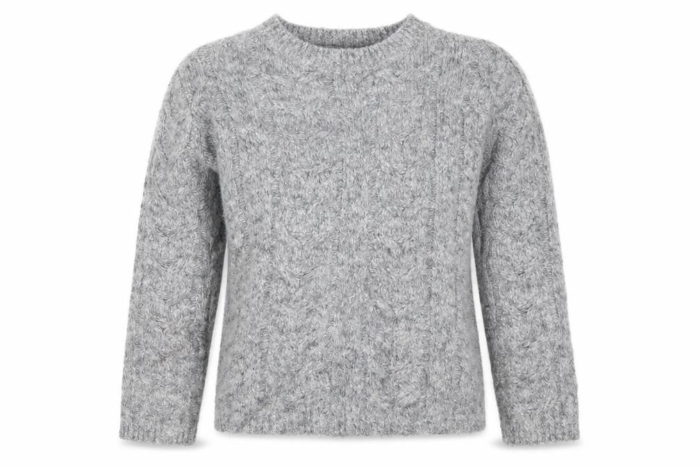Womens UK Size 10 TU Grey Pullover Jumper