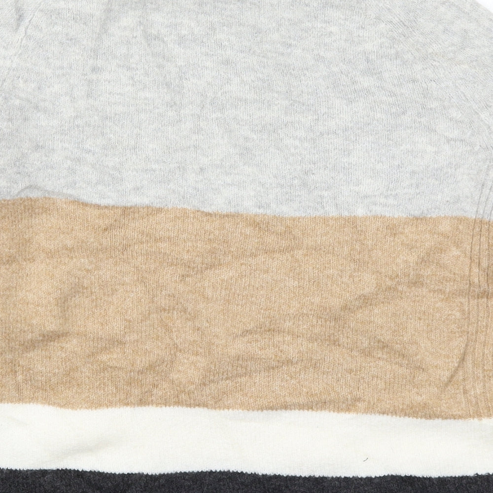 Womens UK Size XS Marks and Spencer Beige Pullover Jumper