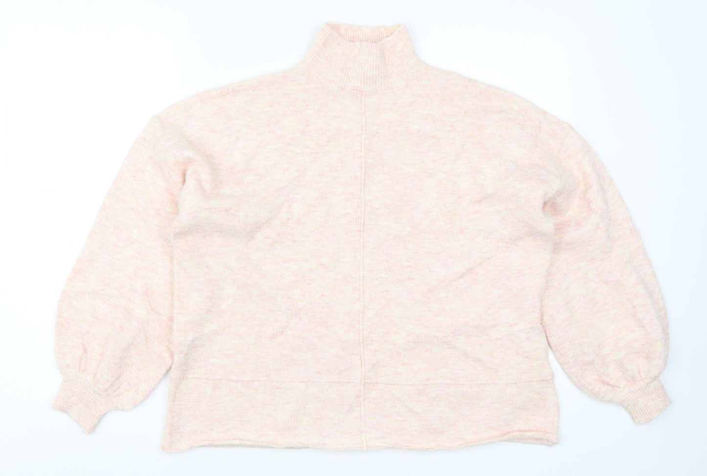 Womens UK Size 10 Miss Selfridge Pink Pullover Jumper