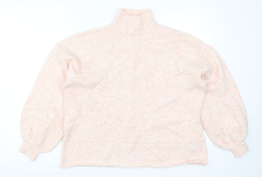 Womens UK Size 10 Miss Selfridge Pink Pullover Jumper